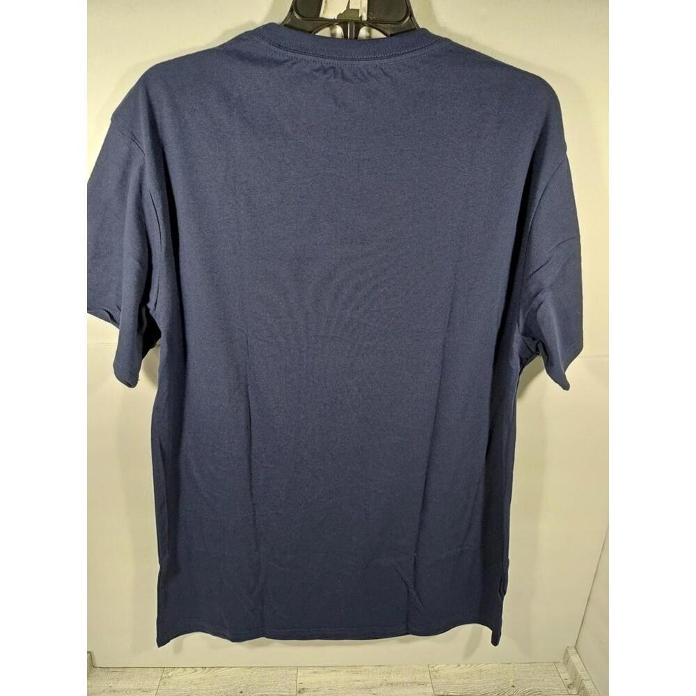 Peanuts Snoopy & Woodstock Beach Bound Women's Size Large T-Shirt Navy NWT - Picture 6 of 6